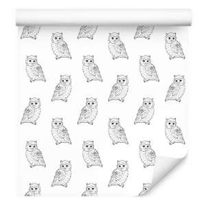 Tapeta Sympatyczne Sowy...