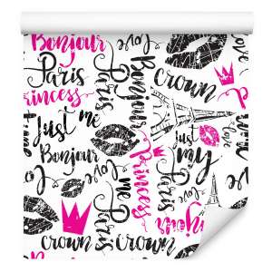 Tapeta Paryska Typografia