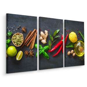 Obraz wieloczęściowy Świeże...