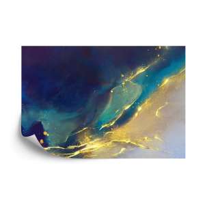 Fototapeta Golden Abstract...