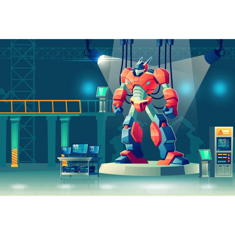 Fototapeta Robot W Laboratorium