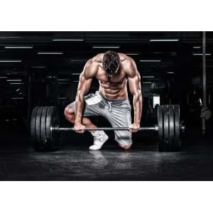 Fototapeta Kulturysta ze...