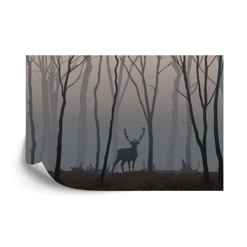 Fototapeta Jeleń W Lesie
