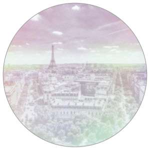 Fototapeta Okrągła Paryski...