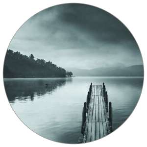 Fototapeta Okrągła Widok Na...