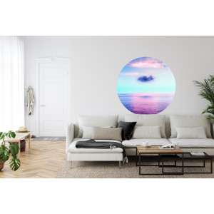 Fototapeta Okrągła Migotanie – Subtelny Blask i Artystyczna Energia