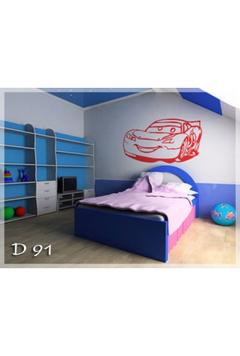 Naklejka Ścienna Samochód Auto Car D-91 | Dekormania