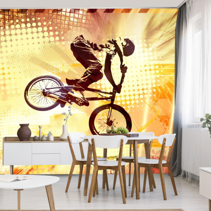 Fototapeta Rowerzysta