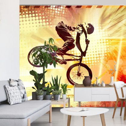 Fototapeta Rowerzysta