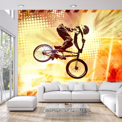 Fototapeta Rowerzysta