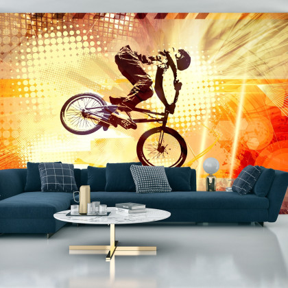 Fototapeta Rowerzysta