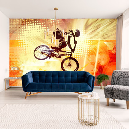 Fototapeta Rowerzysta