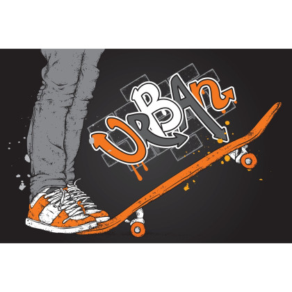 Fototapeta Skater I Deskorolka