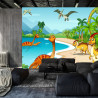 Fototapeta Dinozaury Na Plaży
