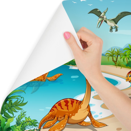 Fototapeta Dinozaury Na Plaży