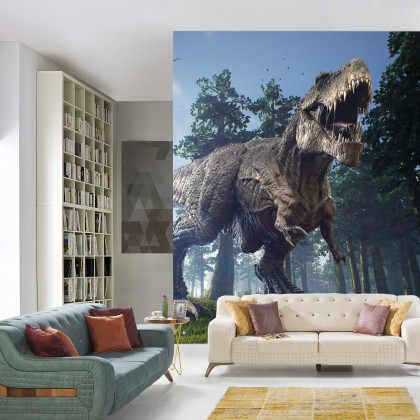 Fototapeta Tyranozaur W Lesie