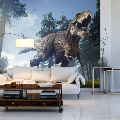 Fototapeta Tyranozaur W Lesie