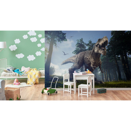 Fototapeta Tyranozaur W Lesie