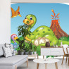 Fototapeta Dinozaury Na Polanie