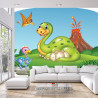 Fototapeta Dinozaury Na Polanie