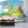 Fototapeta Dinozaury Na Polanie