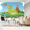 Fototapeta Dinozaury Na Polanie