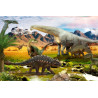 Fototapeta Realistyczne Dinozaury Nad Rzeką