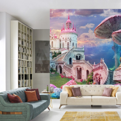 Fototapeta Zamek W Fantastycznej Krainie