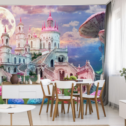 Fototapeta Zamek W Fantastycznej Krainie