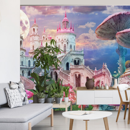 Fototapeta Zamek W Fantastycznej Krainie