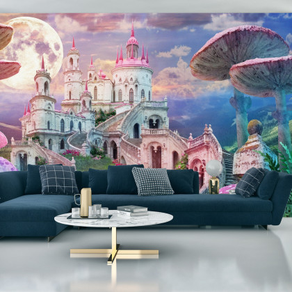 Fototapeta Zamek W Fantastycznej Krainie