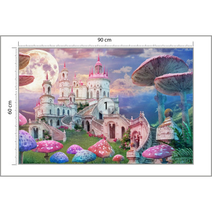 Fototapeta Zamek W Fantastycznej Krainie