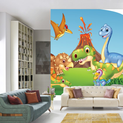 Fototapeta Wesołe Dinozaury