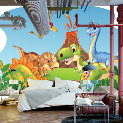 Fototapeta Wesołe Dinozaury