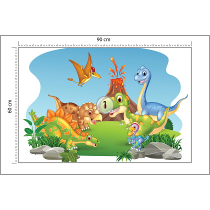 Fototapeta Wesołe Dinozaury