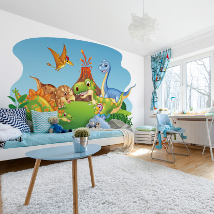 Fototapeta Wesołe Dinozaury