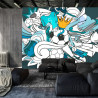 Fototapeta Piłka Nożna Graffiti