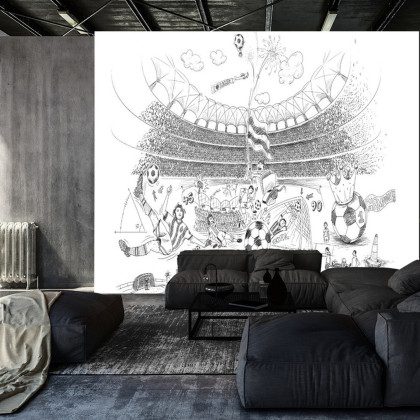 Fototapeta Piłka Nożna Stadion