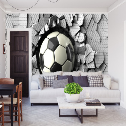 Fototapeta 3D Dla Chłopca, Piłka