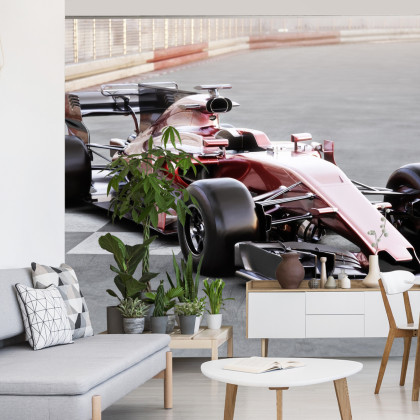 Fototapeta Bolid F1 Na Lini Startu