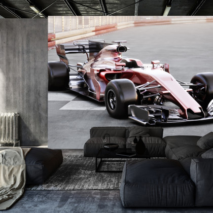 Fototapeta Bolid F1 Na Lini Startu