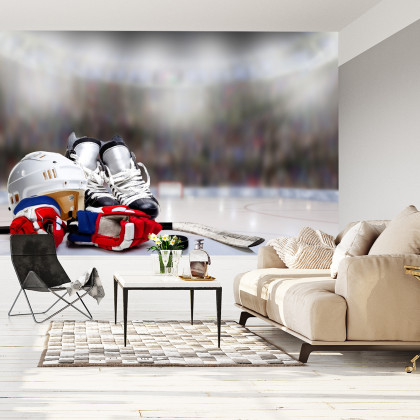 Fototapeta Zestaw Hokeisty