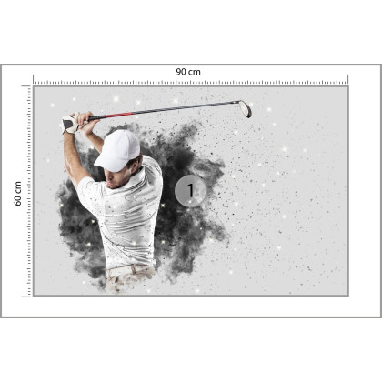 Fototapeta Golfista