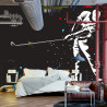Fototapeta Malowany Golfista