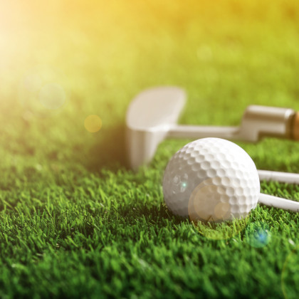 Fototapeta Piłka Golfowa Na