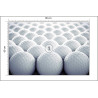 Fototapeta Piłeczki Golfowe 3D