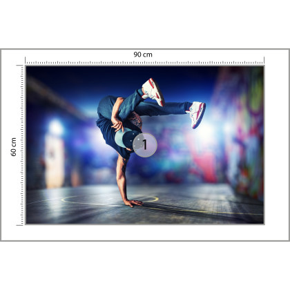 Fototapeta Tancerz Breakdance