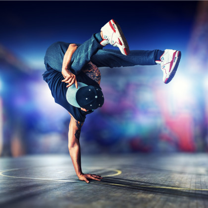 Fototapeta Tancerz Breakdance