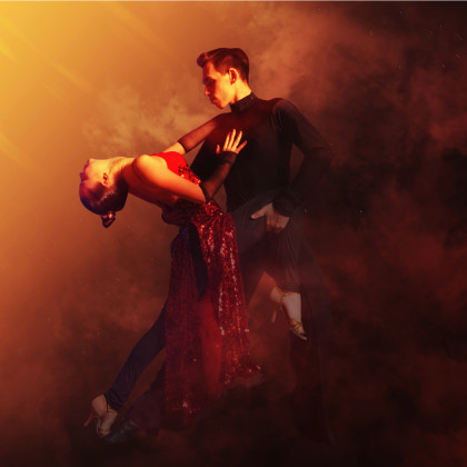 Fototapeta Para Tańcząca Tango