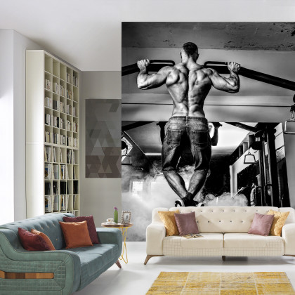 Fototapeta Kulturysta Podczas